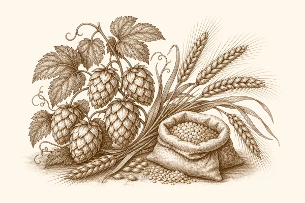 Hops and brewer's yeast