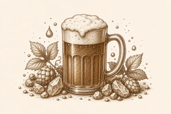 Minerals and antioxidants in beer